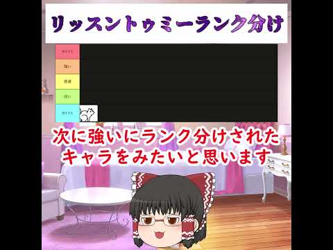【にゃんこランク分け】リッスントゥミーを5種類でランク分けしてみた サムネイル