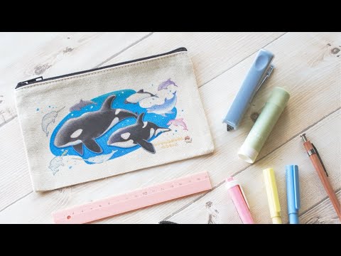 【週末おさかな部】4月カレンダー「イルカ・クジラの仲間大集合」🎨🐟vol.165 サムネイル