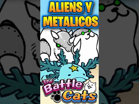 Aliens Y Metalicos | The Battle Cats battlecats にゃんこ大戦争 サムネイル