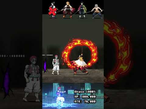 BOSS Akasa Demon Slayer The Battle Cats 鬼滅の刃 にゃんこ大戦争 サムネイル