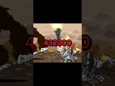 [냥코대전쟁] 냥코 최강 데미지 냥코대전쟁 battlecats にゃんこ大戦争 サムネイル