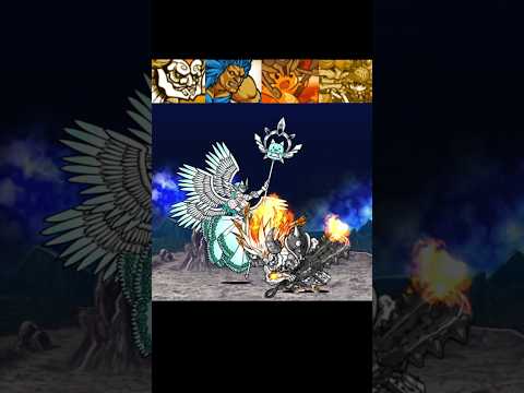 話題の神戦！反逆のバルキリーとウルシュレが激闘するにゃんこ大戦争 サムネイル