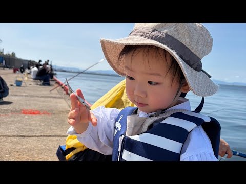 【週末おさかな部】ぬりえテーマ「はじめての釣り」🎨🐟vol.174