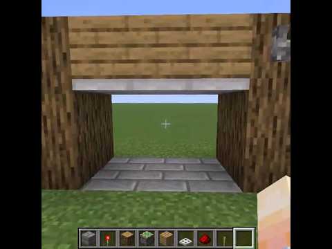 【マインクラフト】簡単に作れるガレージドア【JAVA版限定】 サムネイル