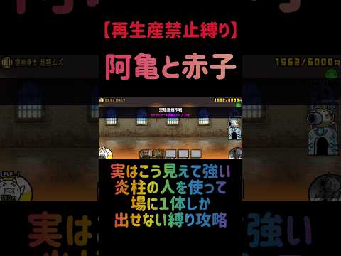 【再生産禁止縛り】ムートがいれば阿亀と赤子を出撃２体のみで攻略出来る説 にゃんこ大戦争 サムネイル