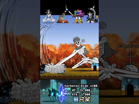 BOSS Cerberus Kids The Battle Cats ボスケルベロスキッズ バトルキャッツ サムネイル