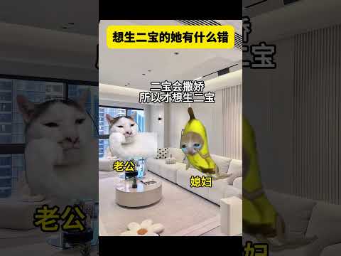 想生二宝的她有什么错  有趣 猫meme 猫meme剧场 猫meme小剧场 内容过于真实  故事 貓 猫猫meme小剧… サムネイル