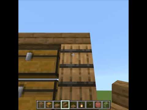 【マインクラフト】簡単に作れる地味な倉庫 サムネイル
