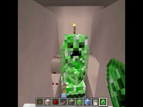 【マインクラフト】簡単に作れる間抜けしか引っかからないクリーパートラップ サムネイル