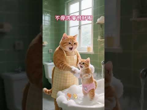 橘猫妈家的新成员 shorts ai viralshorts サムネイル