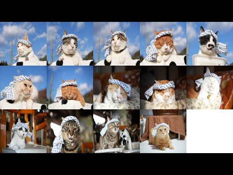 のせ猫　ねじり鉢巻き 260117 サムネイル