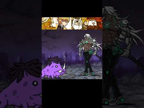 [냥코대전쟁] 레게 보어 vs 울슈레 냥코대전쟁 battlecats にゃんこ大戦争 サムネイル
