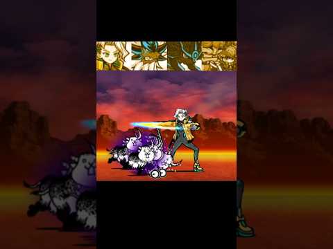 [냥코대전쟁] 광란의 황소 vs 울슈레 냥코대전쟁 battlecats にゃんこ大戦争 サムネイル