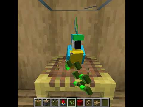 【マインクラフト】簡単に作れるインコのゲージ【JAVA版限定】 サムネイル