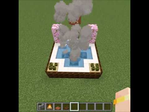 【マインクラフト】簡単に作れる快適な温泉 サムネイル
