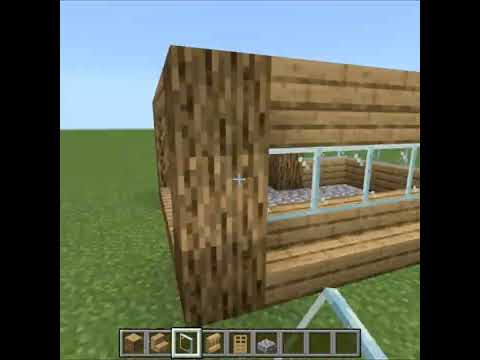 【マインクラフト】簡単に作れるサバイバルスタートハウス サムネイル