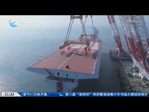 【兩岸】廈金大橋廈門段項目海上首榀鋼箱梁成功吊裝 サムネイル
