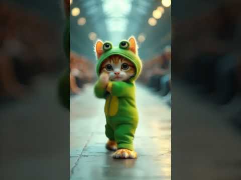 AIcatdanceshorts funny catkitten 猫ダンス猫ダンス サムネイル