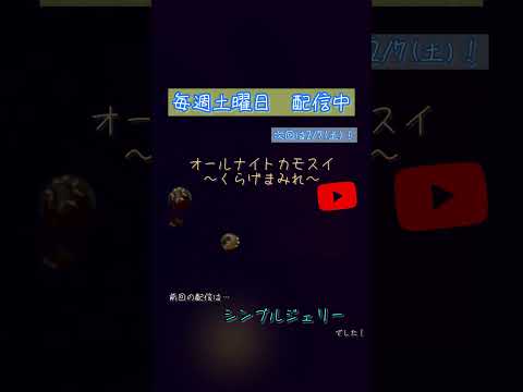 第238回 オールナイトカモスイ〜くらげまみれ〜 シンブルジェリー shorts サムネイル