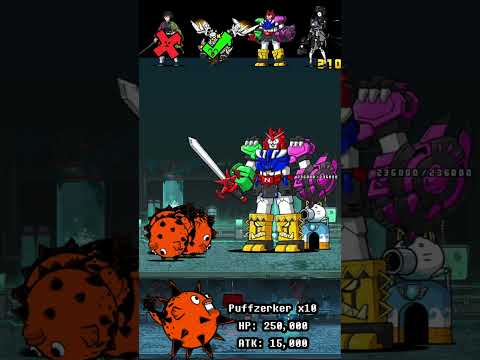 BOSS Puffzerker The Battle Cats ボス・パフザーカー にゃんこ大戦争 サムネイル