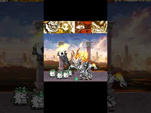 [냥코대전쟁] 고대 멍뭉이 vs 울슈레 냥코대전쟁 battlecats にゃんこ大戦争 サムネイル