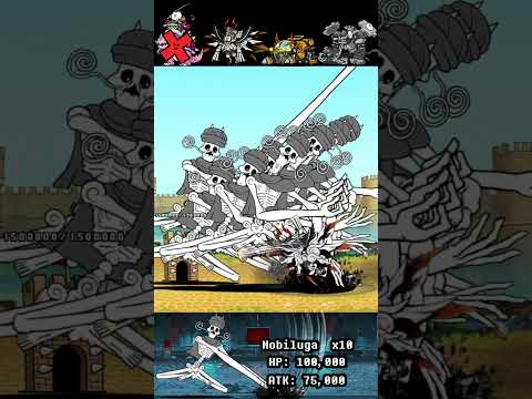 BOSS Nobiluga The Battle Cats ジェフェ トゲルググ にゃんこ大戦争 サムネイル
