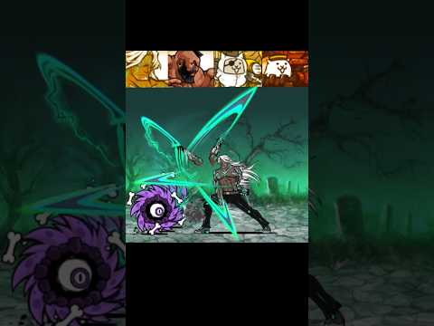 [냥코대전쟁] 미니 언데드 사이클론 vs 울슈레 냥코대전쟁 battlecats にゃんこ大戦争 サムネイル