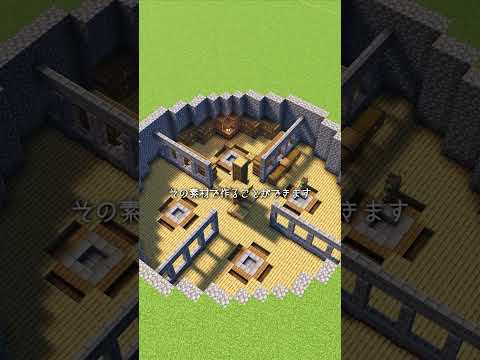 地下に倉庫【マイクラ建築 簡単建築 作り方】 サムネイル