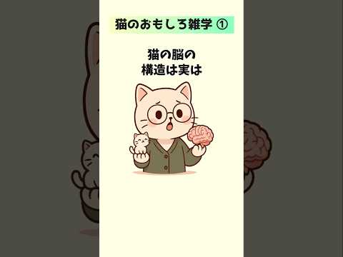 【驚愕】1割しか知らない！猫の雑学10選① 猫 雑学 豆知識 トリビア 音声「VOICEVOX:ずんだもん」さん サムネイル