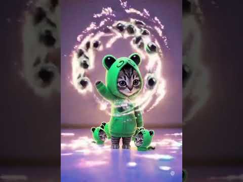 AIcatdanceshorts funny catdance猫マジック サムネイル