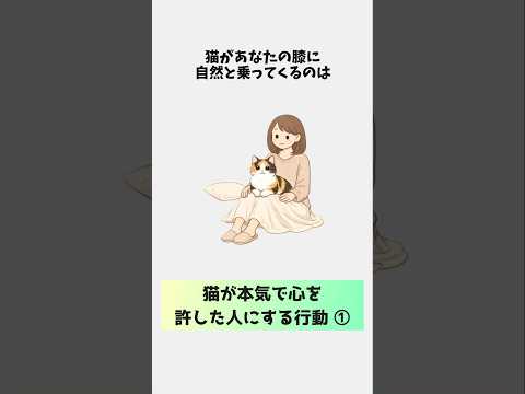 猫が本気で心を許した人にだけする行動【10選①】 猫 雑学 豆知識 トリビア 音声「VOICEVOX:ずんだもん」さん サムネイル