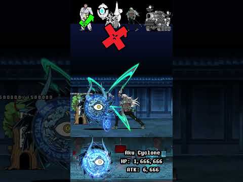 BOSS Aku Cyclone The Battle Cats ボスアクサイクロン にゃんこ大戦争 サムネイル
