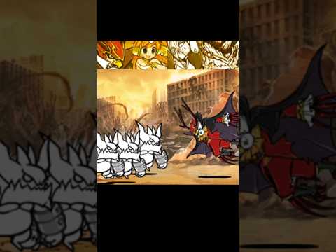 [냥코대전쟁] 꼬마 맴매 vs 울슈레 냥코대전쟁 battlecats にゃんこ大戦争 サムネイル