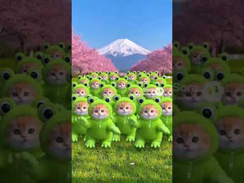 話題の癒し動画！猫が楽しくダンスする神回