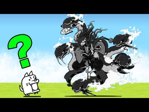 風魔小太郎が最強すぎて絶対GETしたくなる！新キャラの蛇神・風魔小太郎の能力がハンパない動画　にゃんこ大戦争 サムネイル