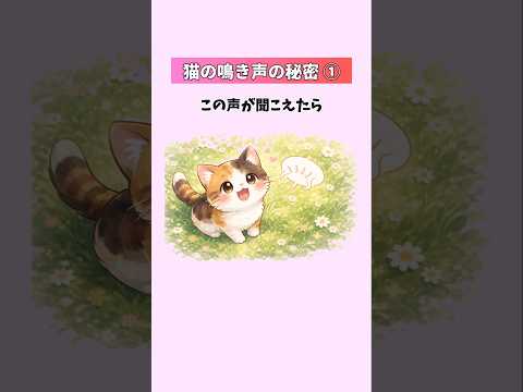 猫の鳴き声に隠された【魂のメッセージ】猫があなたにだけ話しかける本当の理由① 猫 雑学 豆知識 トリビア 音声「VOI… サムネイル