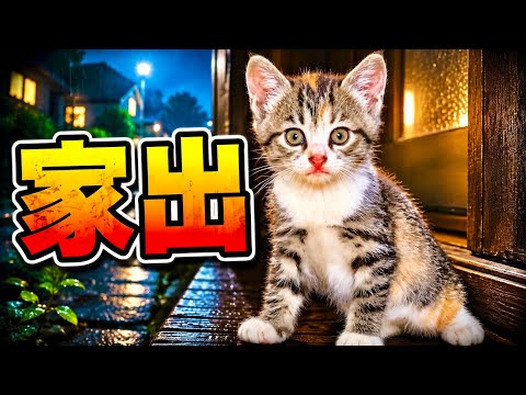 子猫が家出をしてとんでもない状況になってた。。 サムネイル