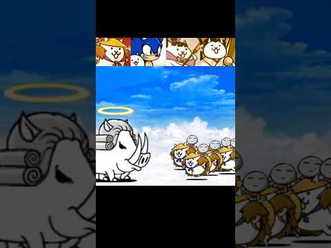 [냥코대전쟁] 엔젤 보어 vs 울슈레 냥코대전쟁 battlecats にゃんこ大戦争 サムネイル