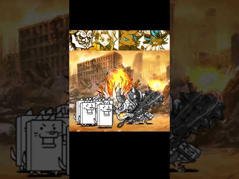 [냥코대전쟁] 벽 멍뭉이 vs 울슈레 냥코대전쟁 battlecats にゃんこ大戦争 サムネイル