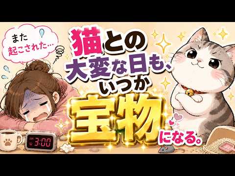 【猫好きさんこそ見るべき動画】猫とのしんどい毎日も、いつか宝物になる理由 猫あるある 猫の飼い主 猫の雑学