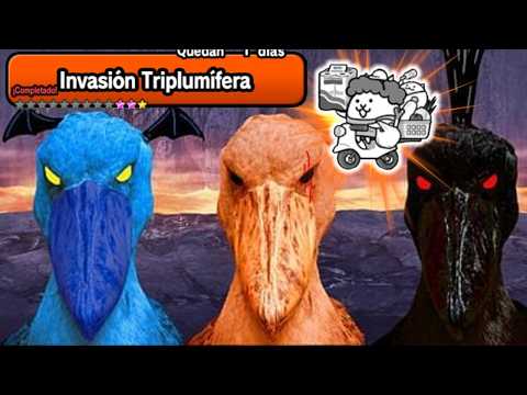 Nuevo Jefe De The Battle Cats | Invasión Triplumifera サムネイル