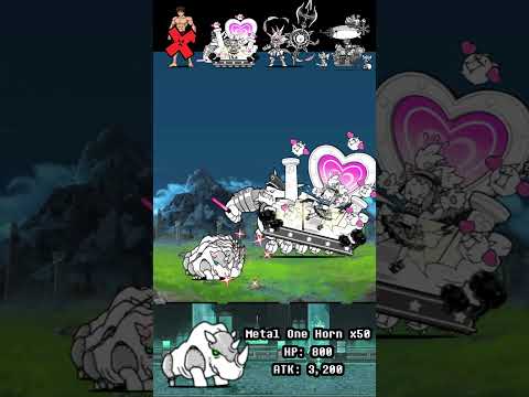 BOSS Metal One Horn The Battle Cats ボスメタルワンホーンバトルキャッツ サムネイル