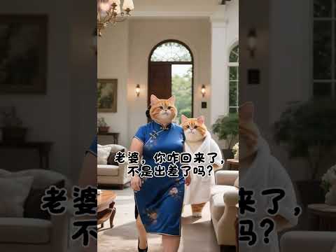 老婆来了一个又一个，橘猫你到底在干啥 shorts ai funny 搞笑 サムネイル