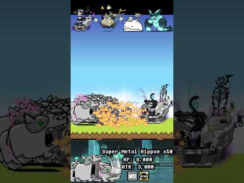 BOSS Super Metal Hippoe The Battle Cats ボス スーパーメタルヒッポ バトルキャ… サムネイル