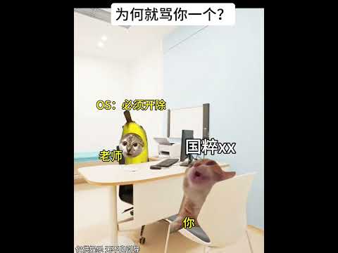 为何只骂你一人？应该找下自己原因#有趣 #猫meme #猫meme剧场 #猫meme小剧场 #内容过于真实  #故事…