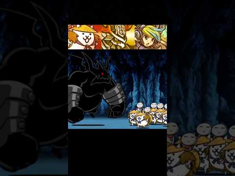 [냥코대전쟁] 블랙 맴매 vs 울슈레 냥코대전쟁 battlecats にゃんこ大戦争