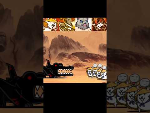 [냥코대전쟁] 아거렉스 vs 울슈레 냥코대전쟁 battlecats にゃんこ大戦争 サムネイル