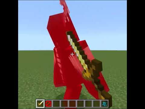 【マインクラフト】ウォーデンVS木＆石＆鉄＆金＆ダイヤ＆ネザライトの剣 サムネイル