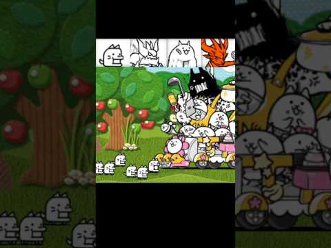 [냥코대전쟁] 베이비카트를 이기는 적들 냥코대전쟁 battlecats にゃんこ大戦争 サムネイル