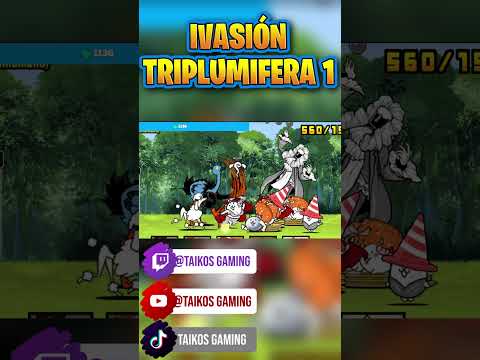 El Nuevo Jefe De The Battle cats | Invasion Triplumifera 1… サムネイル